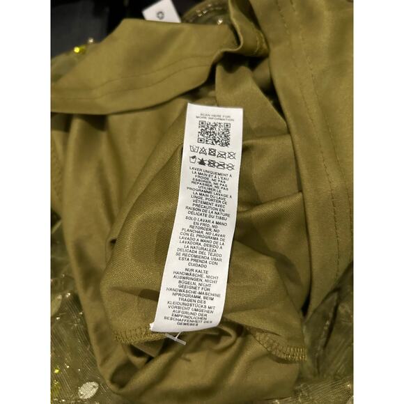 ASOS NWT $159 Embellished Beaded Maxi Dress Low Back Size 0 - Picture 9 of 10